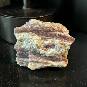 Pink Tourmaline in Quartz Raw Crystal